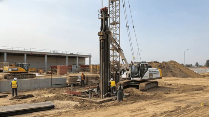 Технология буронабивного фундамента